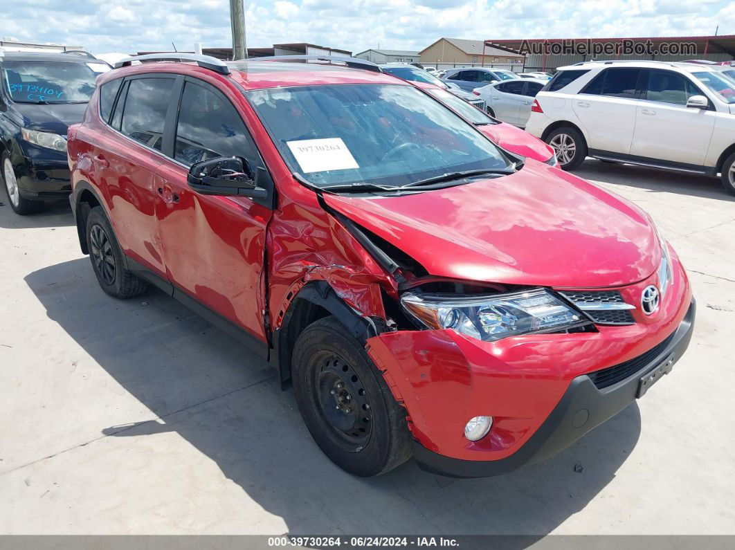 2015 Toyota Rav4 Xle Red vin: JTMWFREV0FD059696