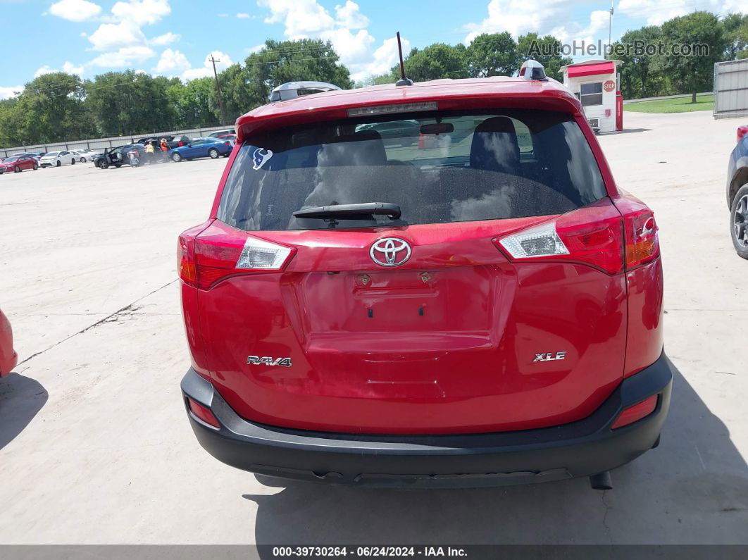 2015 Toyota Rav4 Xle Red vin: JTMWFREV0FD059696