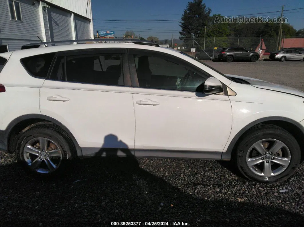 2015 Toyota Rav4 Xle Белый vin: JTMWFREV0FJ032192