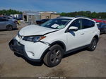 2015 Toyota Rav4 Xle White vin: JTMWFREV0FJ053558