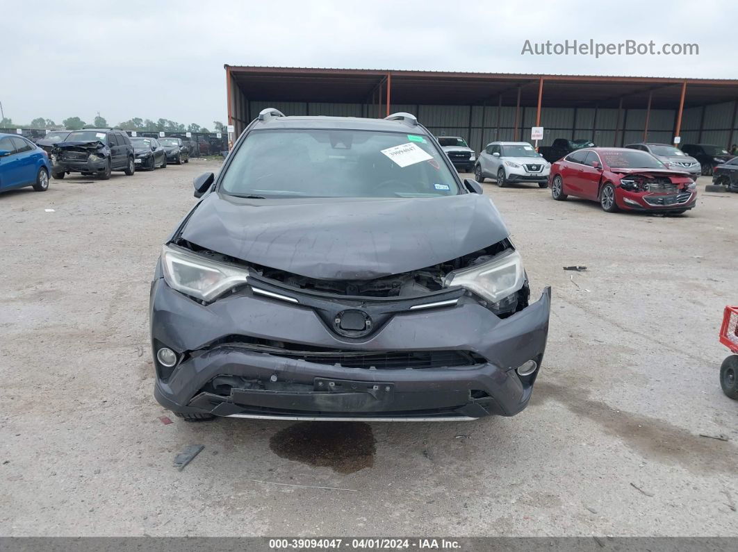 2016 Toyota Rav4 Xle Gray vin: JTMWFREV0GJ085752