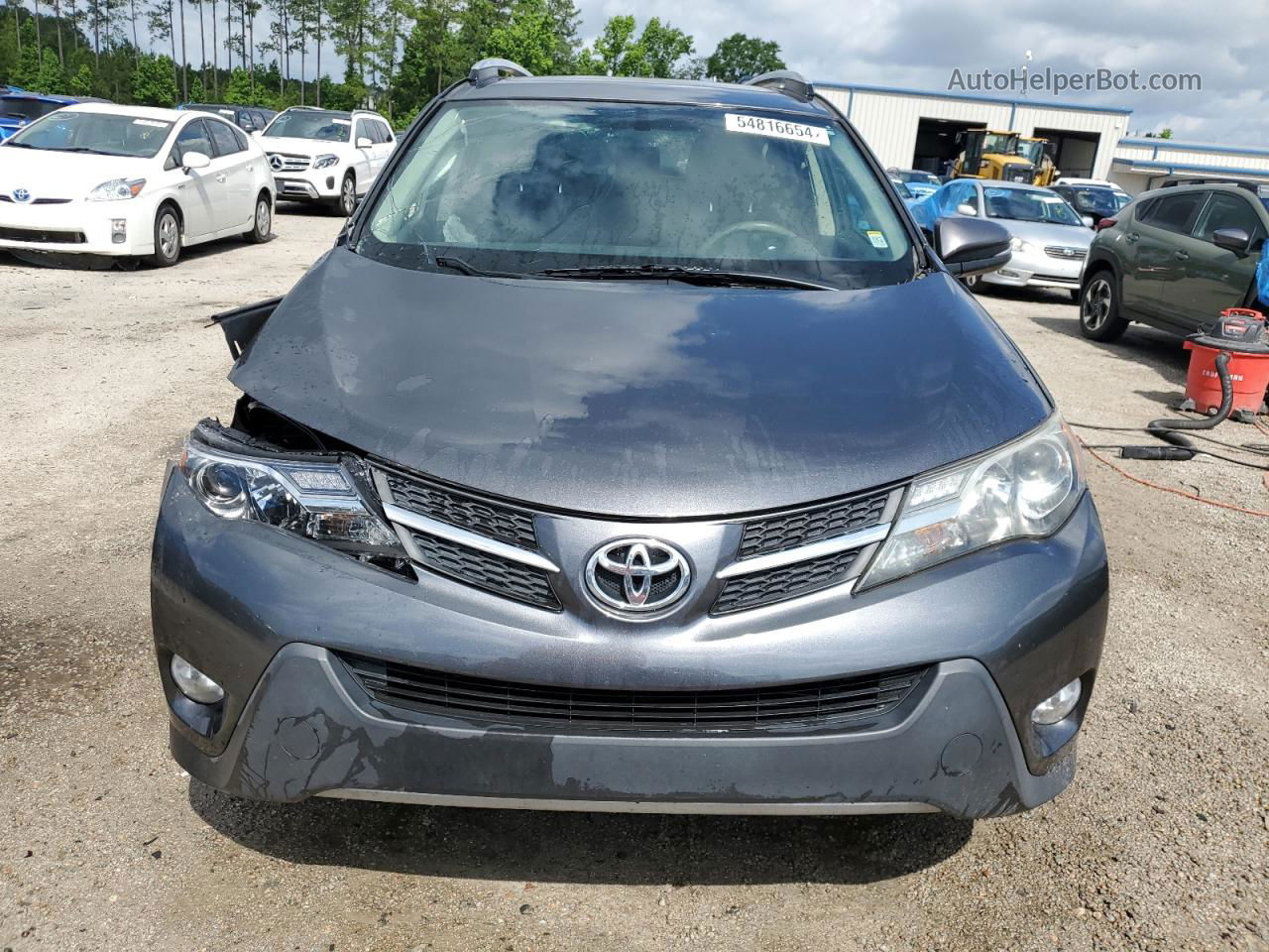 2015 Toyota Rav4 Xle Gray vin: JTMWFREV1FD063305