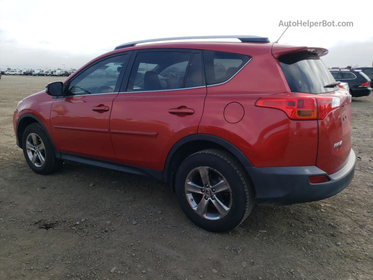 2015 Toyota Rav4 Xle Red vin: JTMWFREV1FJ048529