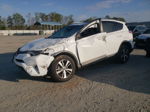 2017 Toyota Rav4 Xle White vin: JTMWFREV1HD104874