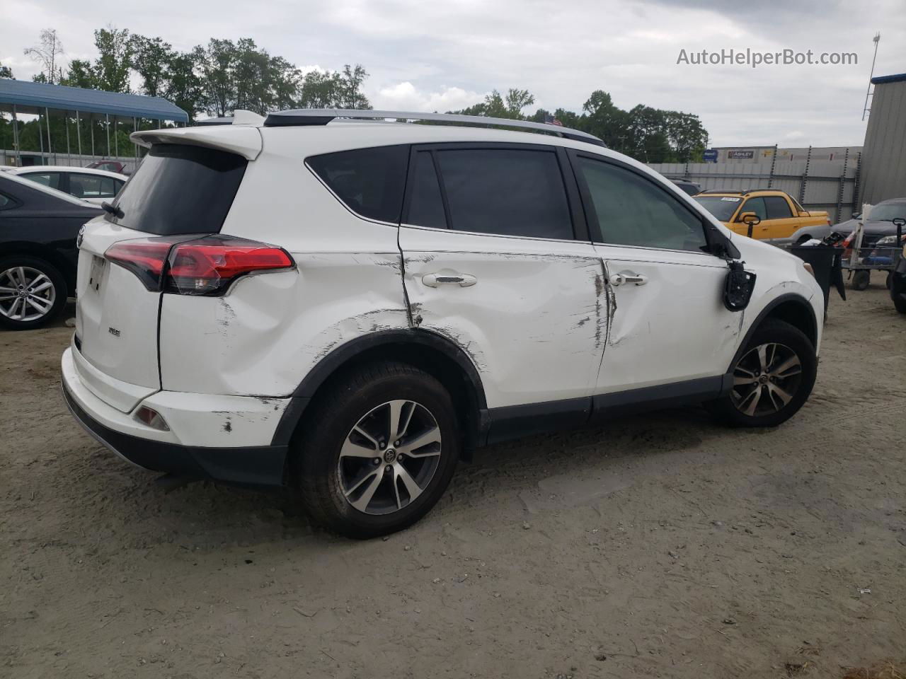 2018 Toyota Rav4 Adventure White vin: JTMWFREV1JJ158621