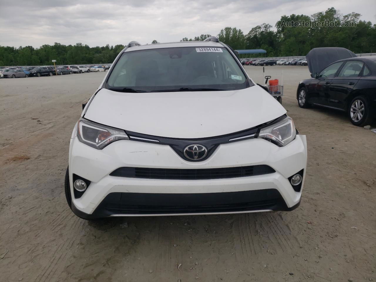 2018 Toyota Rav4 Adventure White vin: JTMWFREV1JJ158621