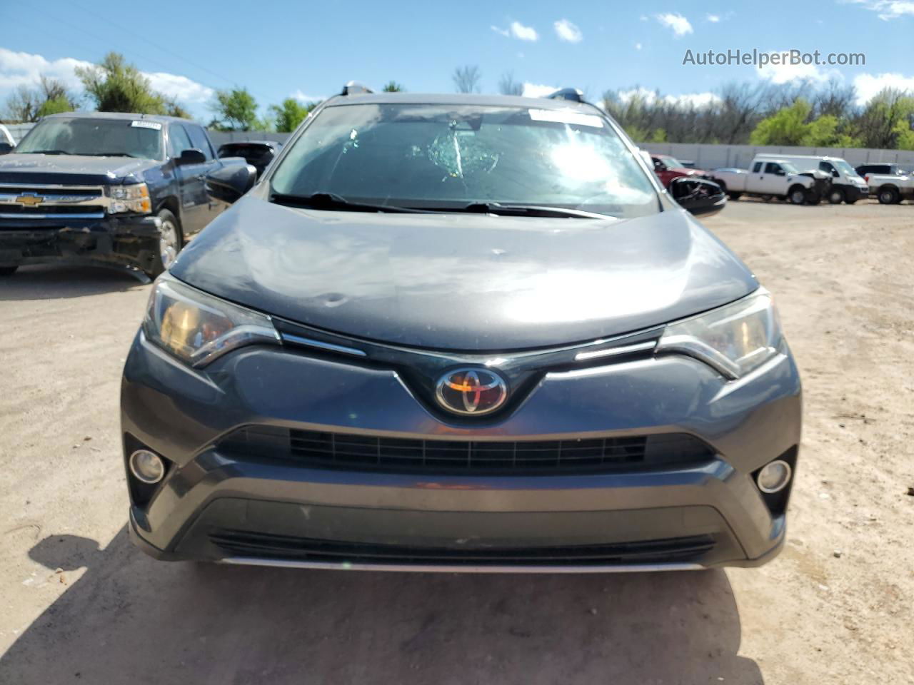 2018 Toyota Rav4 Adventure Gray vin: JTMWFREV1JJ734224