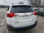 2015 Toyota Rav4 Xle White vin: JTMWFREV2FJ044277