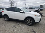 2015 Toyota Rav4 Xle White vin: JTMWFREV2FJ044277