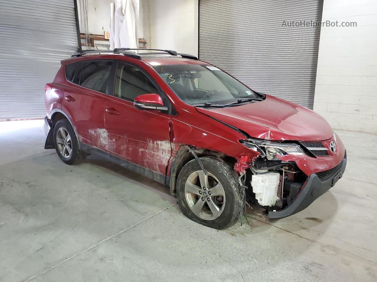 2015 Toyota Rav4 Xle Red vin: JTMWFREV3FD058364