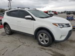 2015 Toyota Rav4 Xle White vin: JTMWFREV3FD065413