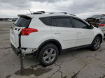 2015 Toyota Rav4 Xle White vin: JTMWFREV3FD065413