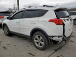 2015 Toyota Rav4 Xle White vin: JTMWFREV3FD065413