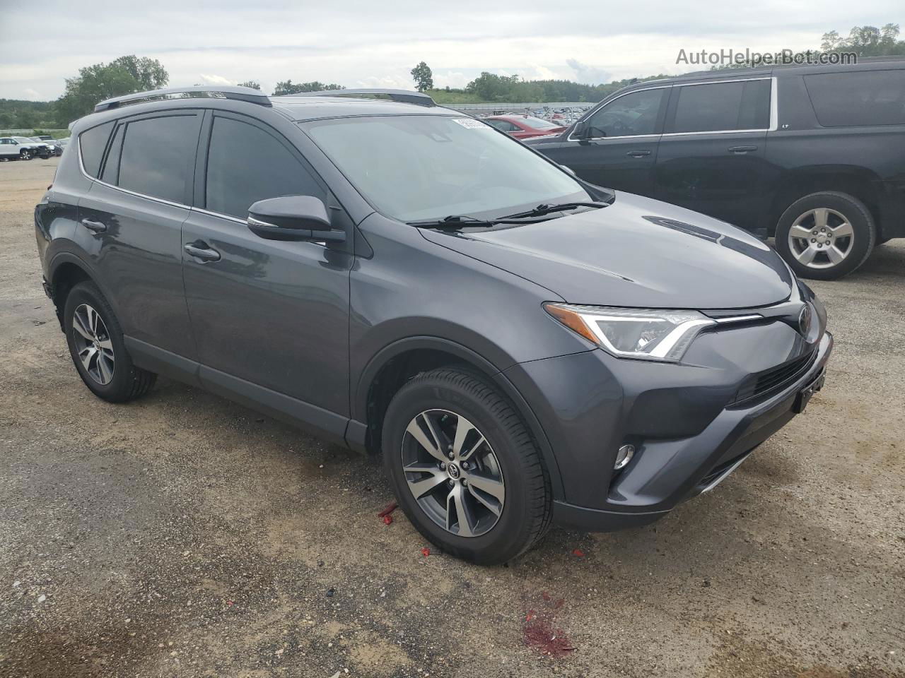 2018 Toyota Rav4 Adventure Угольный vin: JTMWFREV3JJ748156