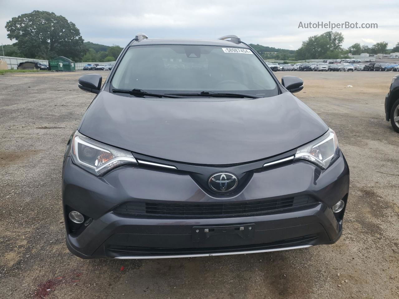 2018 Toyota Rav4 Adventure Угольный vin: JTMWFREV3JJ748156