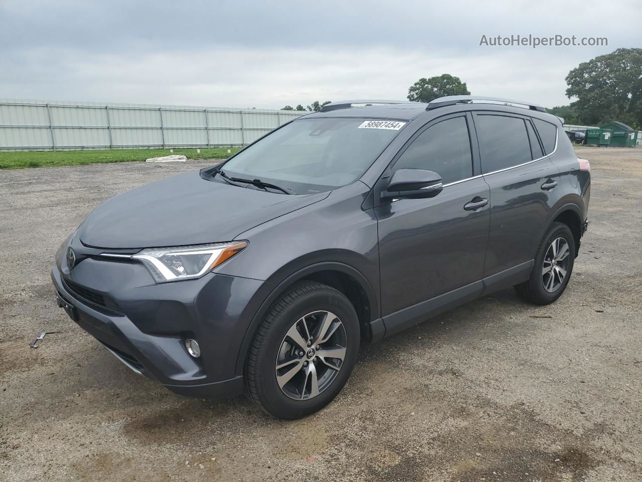 2018 Toyota Rav4 Adventure Угольный vin: JTMWFREV3JJ748156