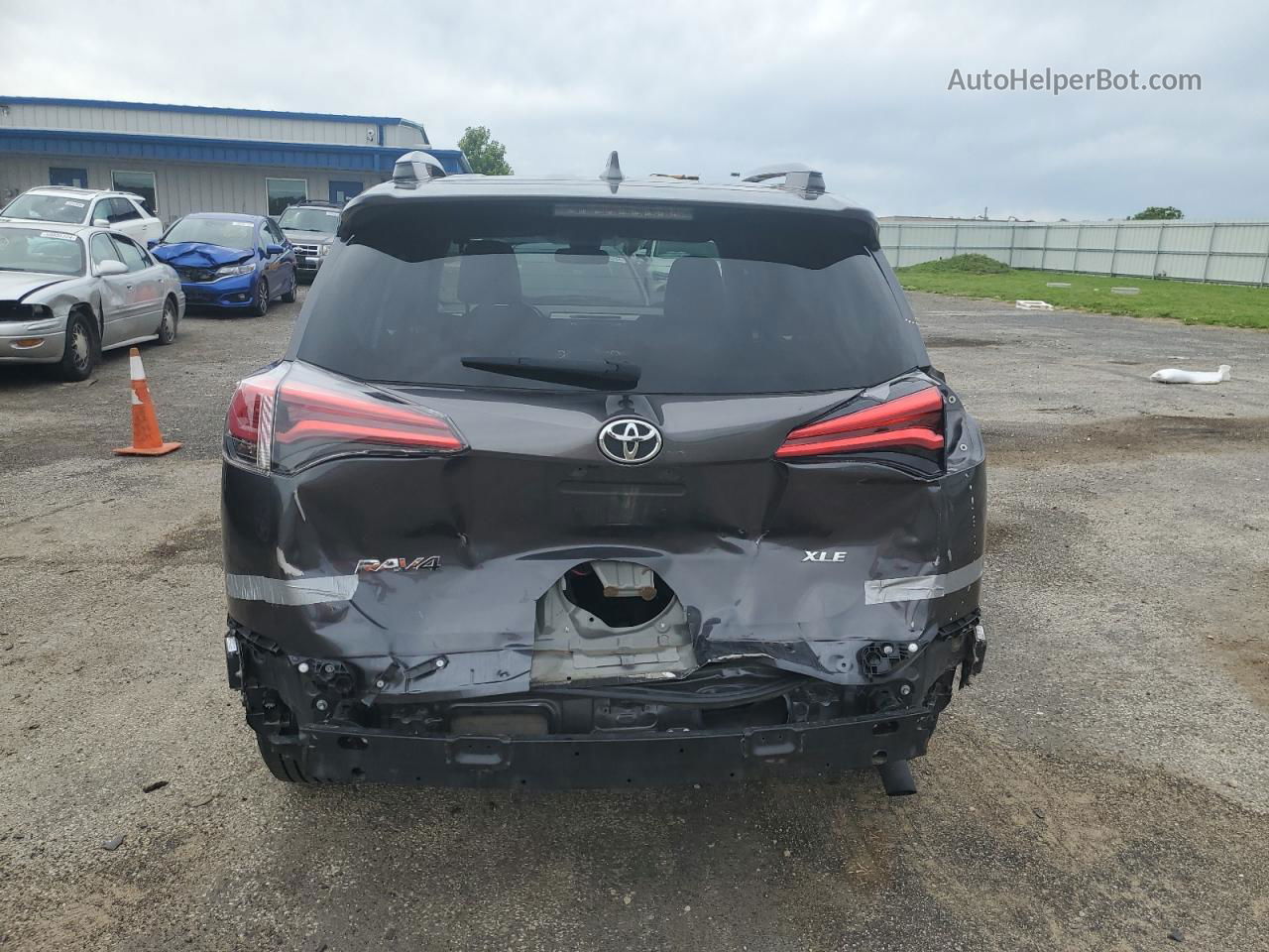 2018 Toyota Rav4 Adventure Charcoal vin: JTMWFREV3JJ748156