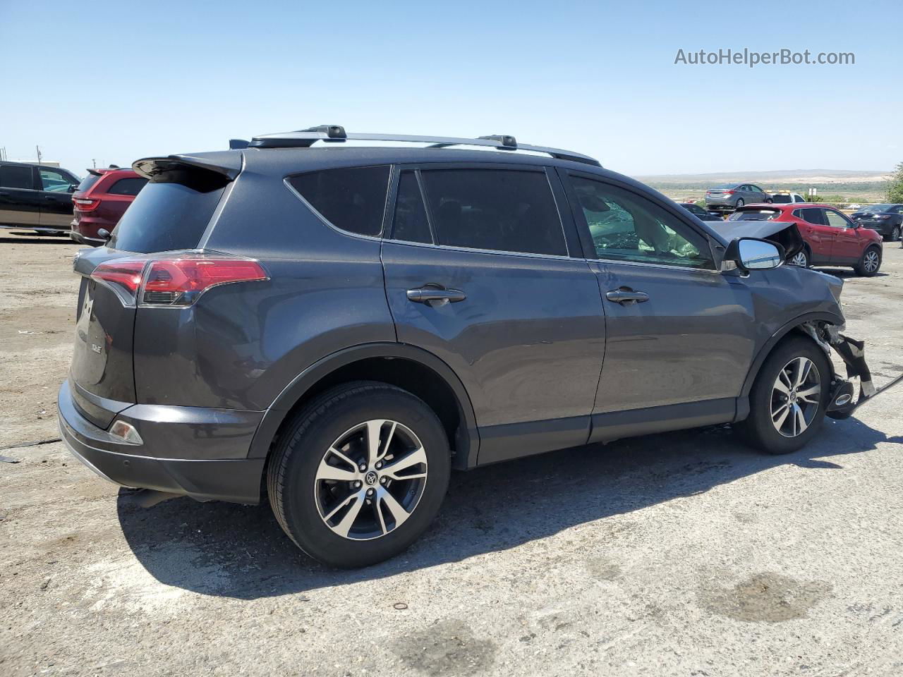 2018 Toyota Rav4 Adventure Gray vin: JTMWFREV4JJ167166