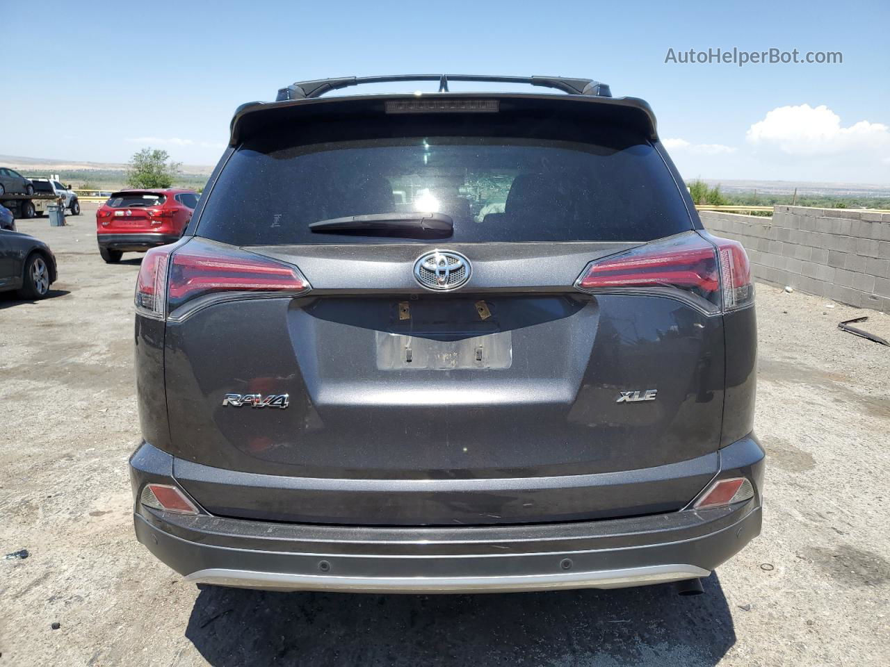 2018 Toyota Rav4 Adventure Gray vin: JTMWFREV4JJ167166