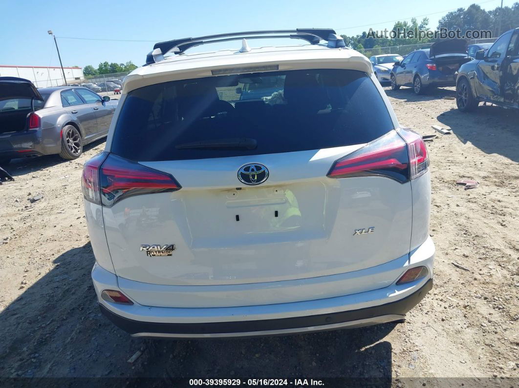 2018 Toyota Rav4 Xle White vin: JTMWFREV4JJ188633