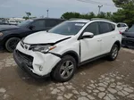 2015 Toyota Rav4 Xle White vin: JTMWFREV5FJ047237