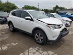 2015 Toyota Rav4 Xle White vin: JTMWFREV5FJ047237