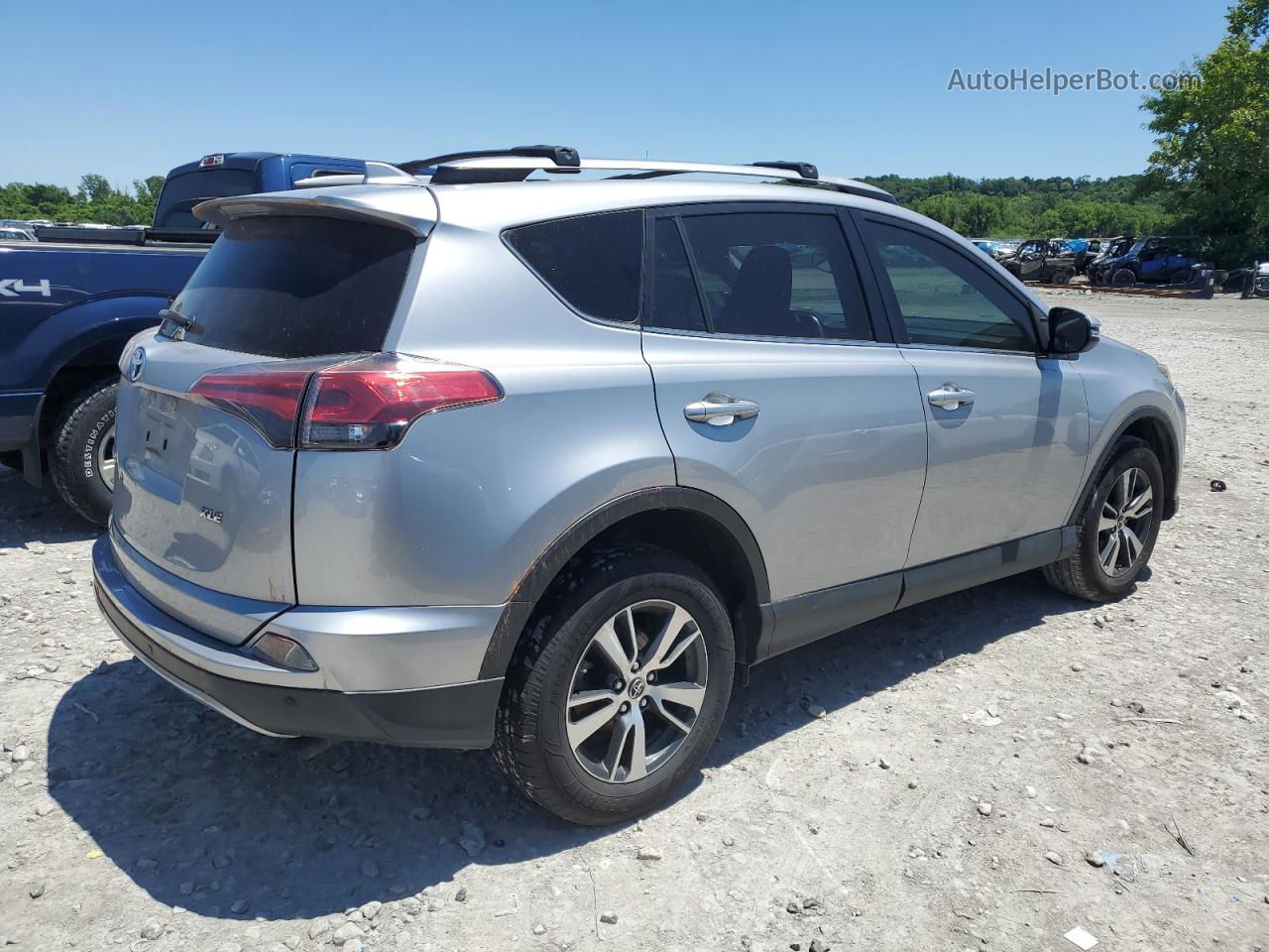 2018 Toyota Rav4 Adventure Silver vin: JTMWFREV5JJ209764