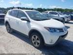 2015 Toyota Rav4 Xle White vin: JTMWFREV6FD070718