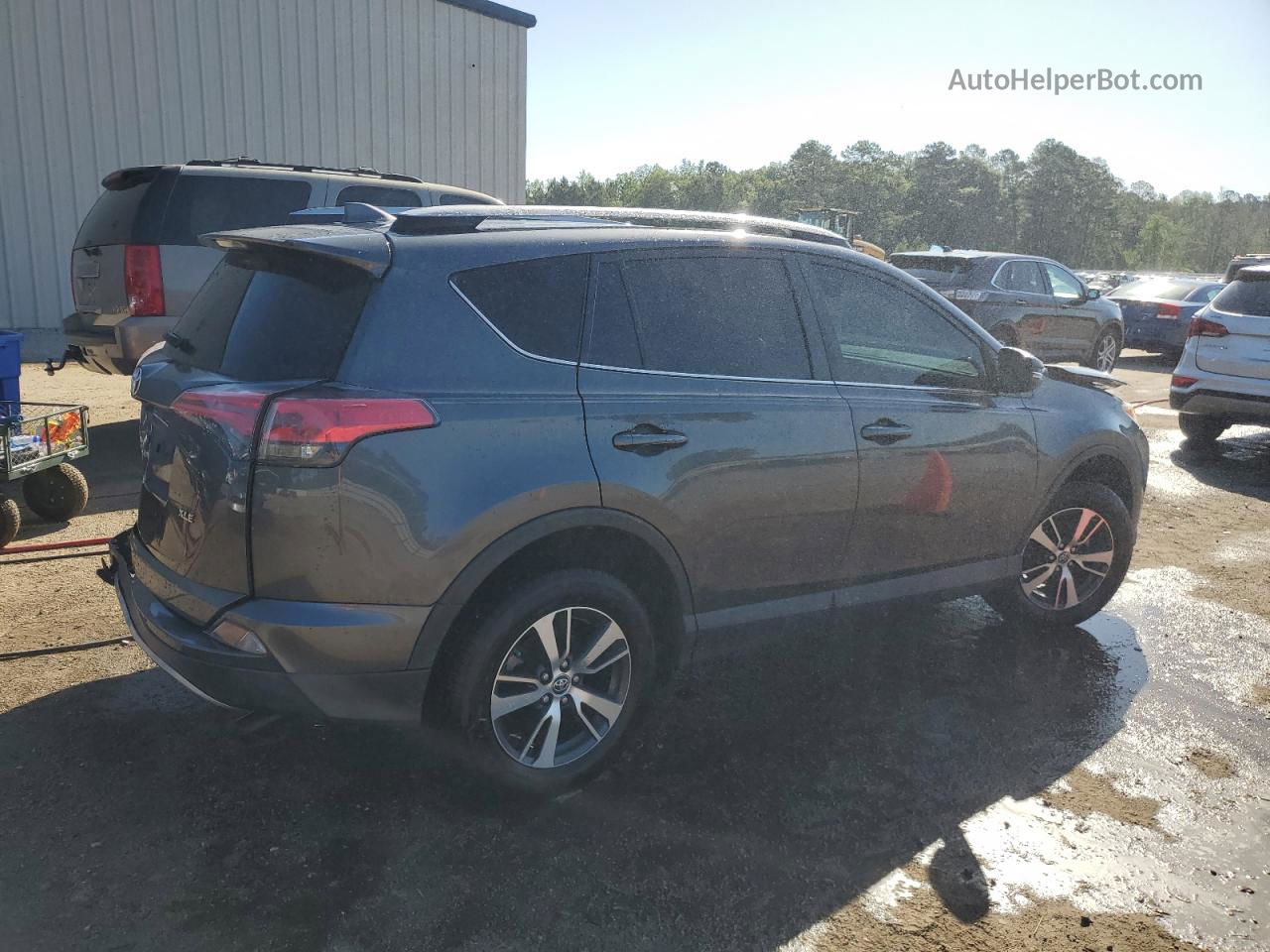 2018 Toyota Rav4 Adventure Gray vin: JTMWFREV6JD125449