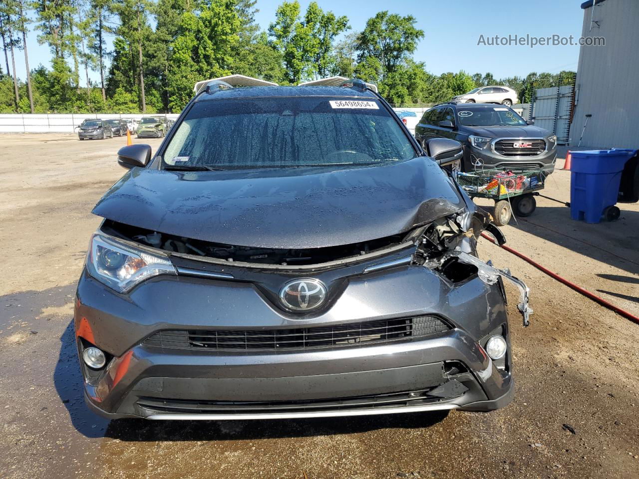 2018 Toyota Rav4 Adventure Gray vin: JTMWFREV6JD125449