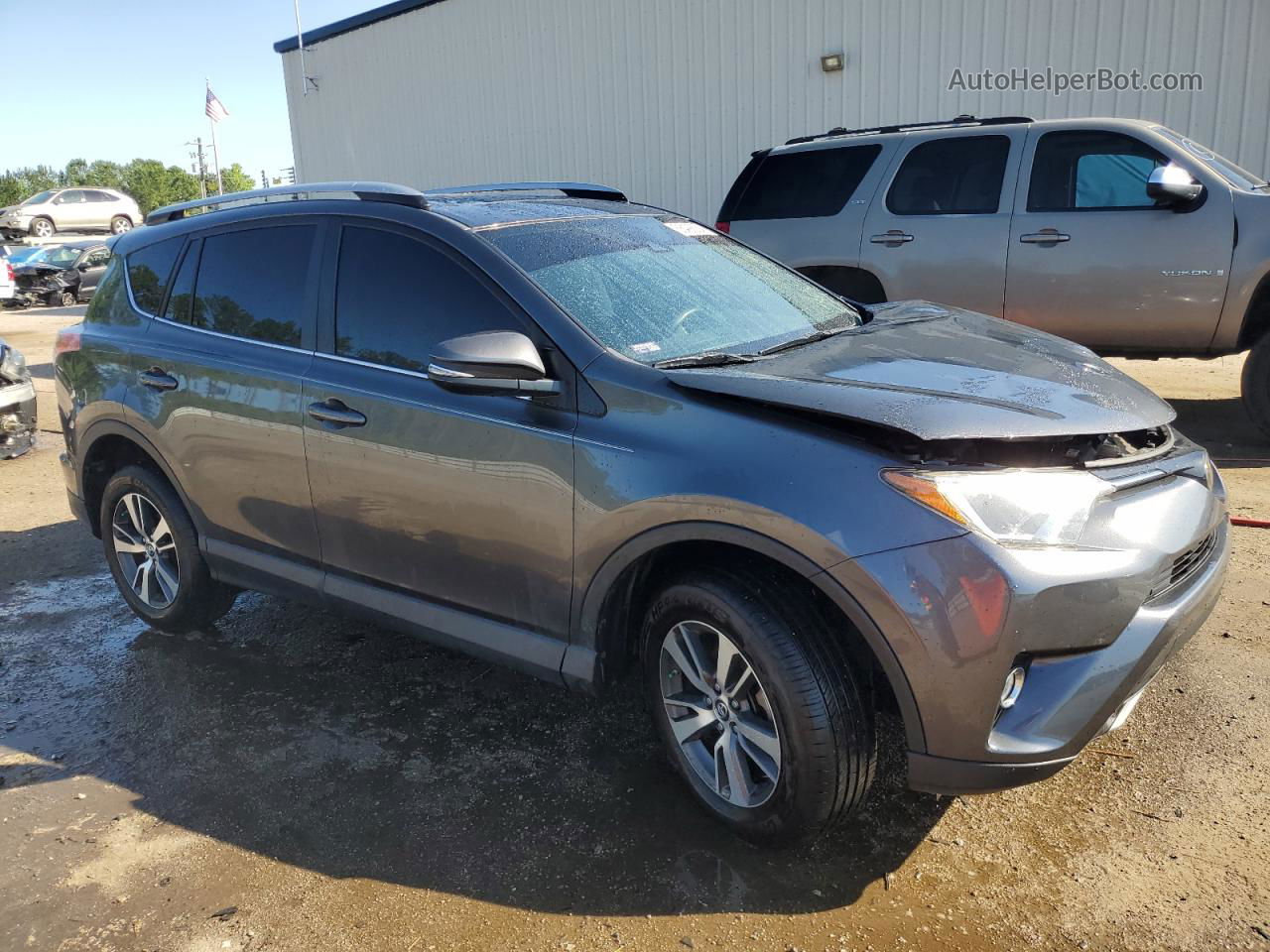 2018 Toyota Rav4 Adventure Gray vin: JTMWFREV6JD125449