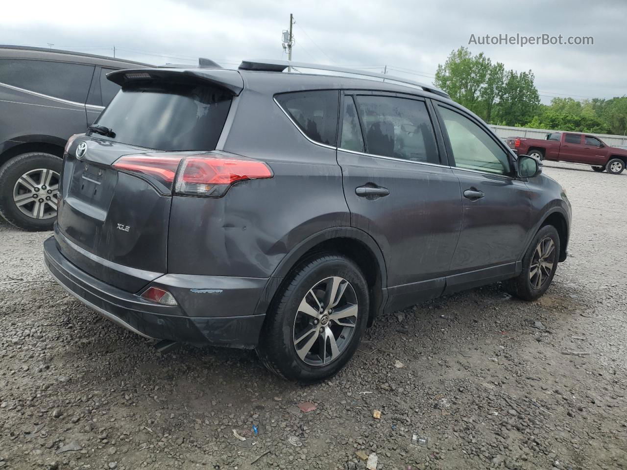 2018 Toyota Rav4 Adventure Gray vin: JTMWFREV6JJ736759