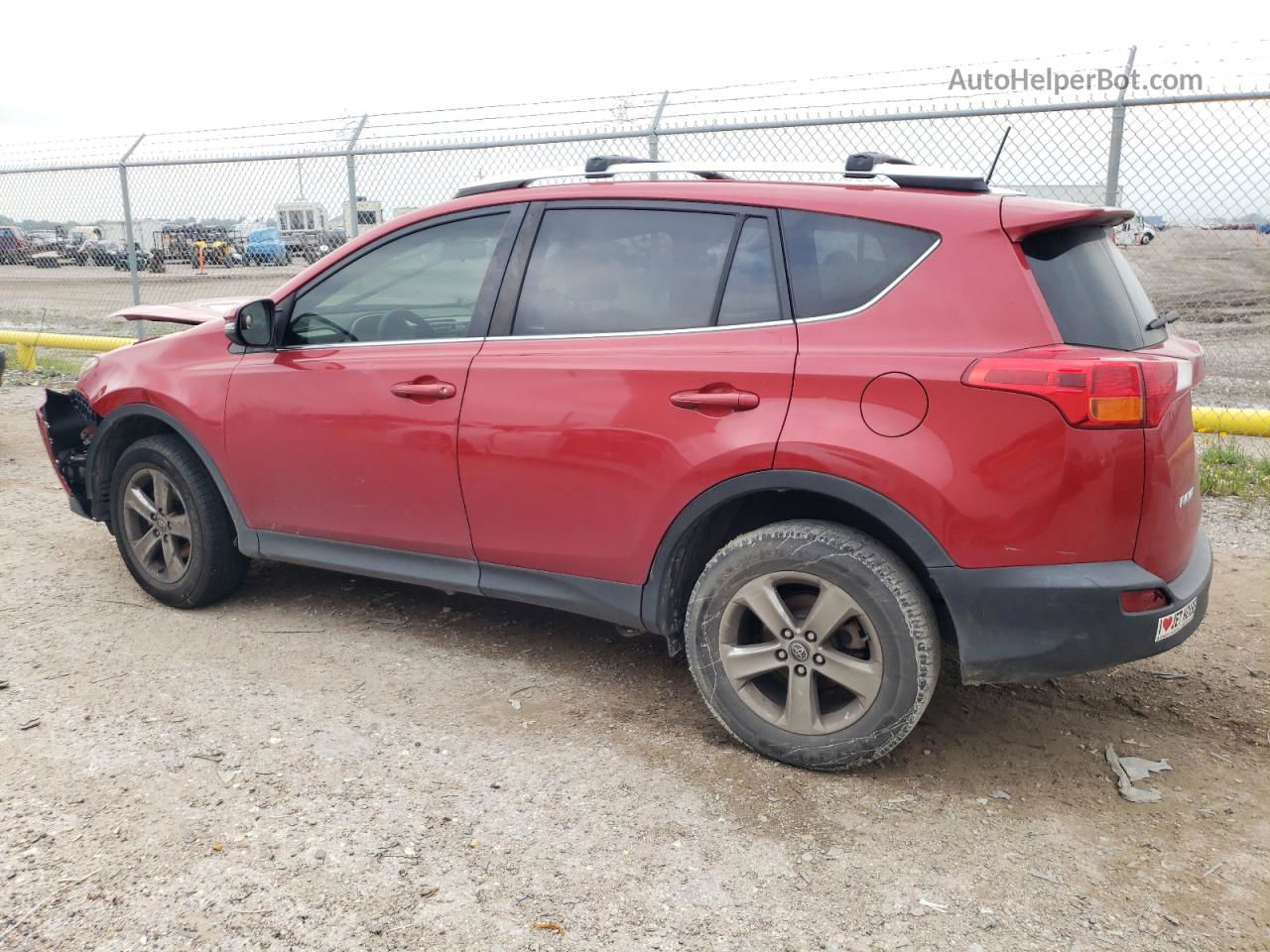 2015 Toyota Rav4 Xle Red vin: JTMWFREV7FD063843