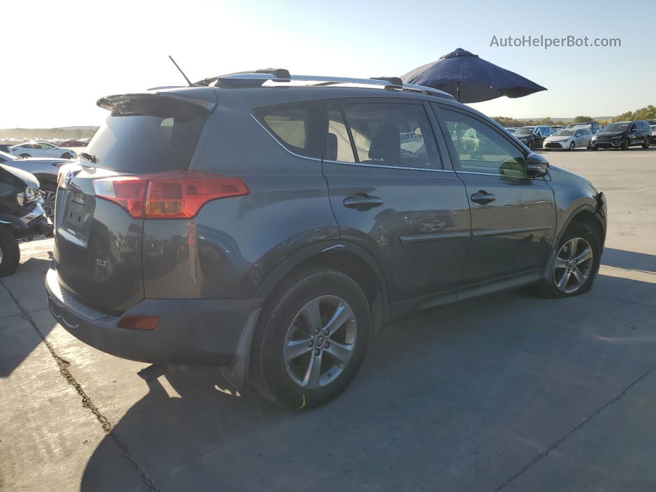 2015 Toyota Rav4 Xle Charcoal vin: JTMWFREV7FJ052441