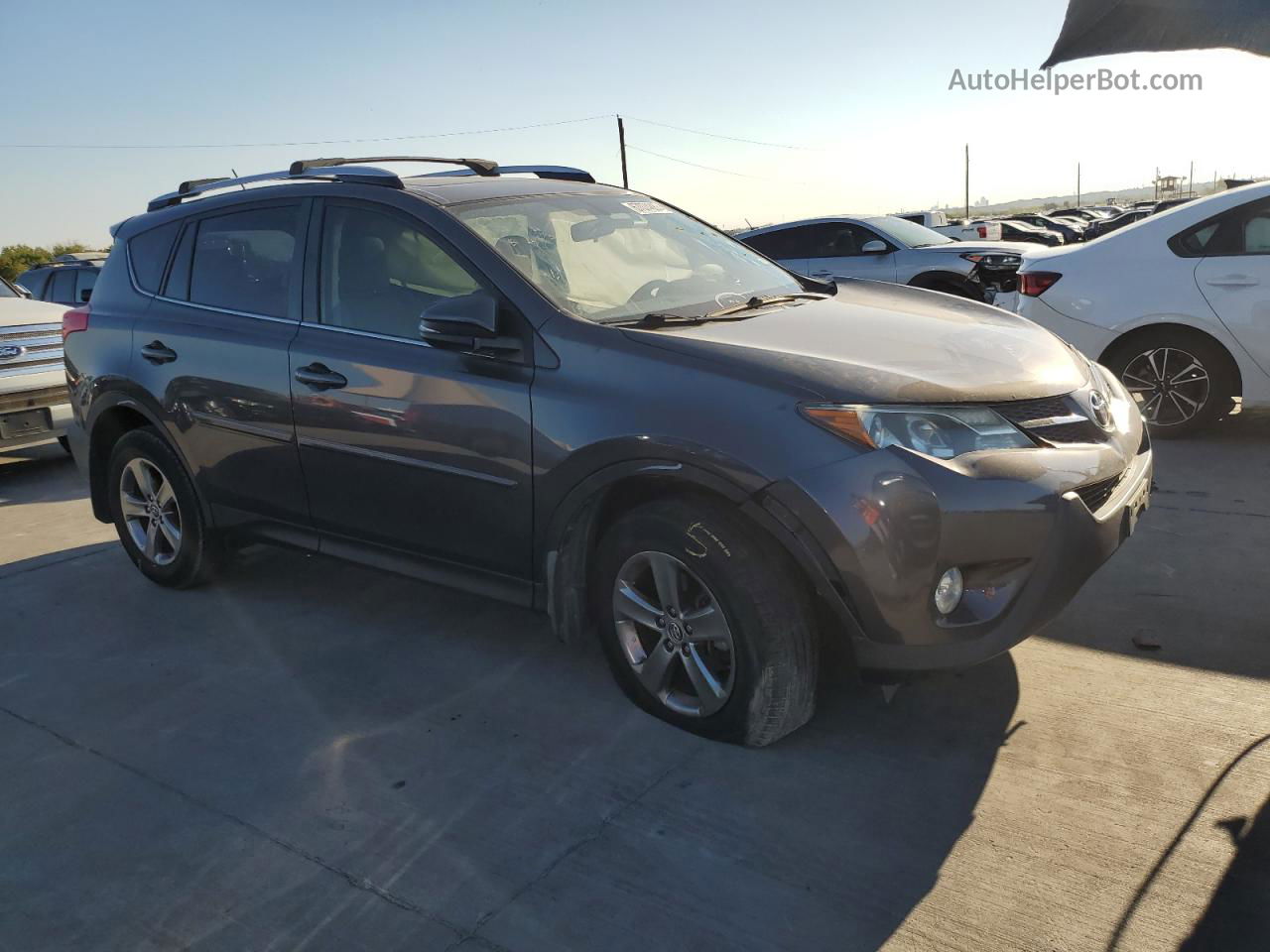 2015 Toyota Rav4 Xle Charcoal vin: JTMWFREV7FJ052441