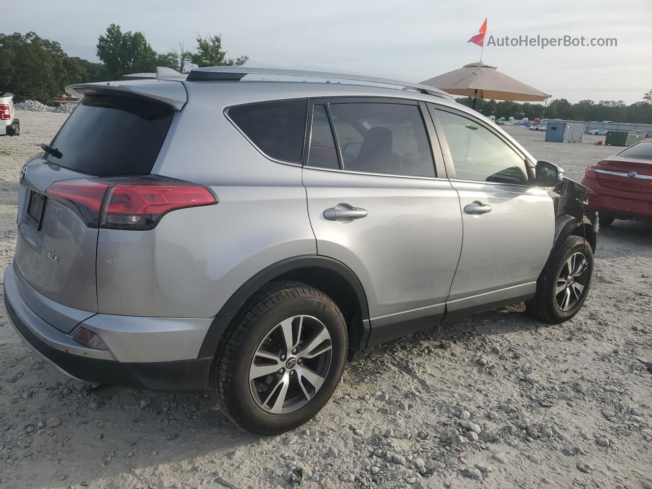 2018 Toyota Rav4 Adventure Silver vin: JTMWFREV7JJ172703