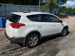 2015 Toyota Rav4 Xle White vin: JTMWFREV8FJ058975