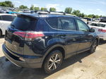 2017 Toyota Rav4 Xle Blue vin: JTMWFREV8HD102314