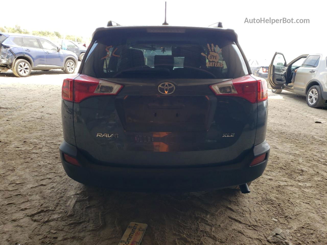 2015 Toyota Rav4 Xle Black vin: JTMWFREV9FD057378