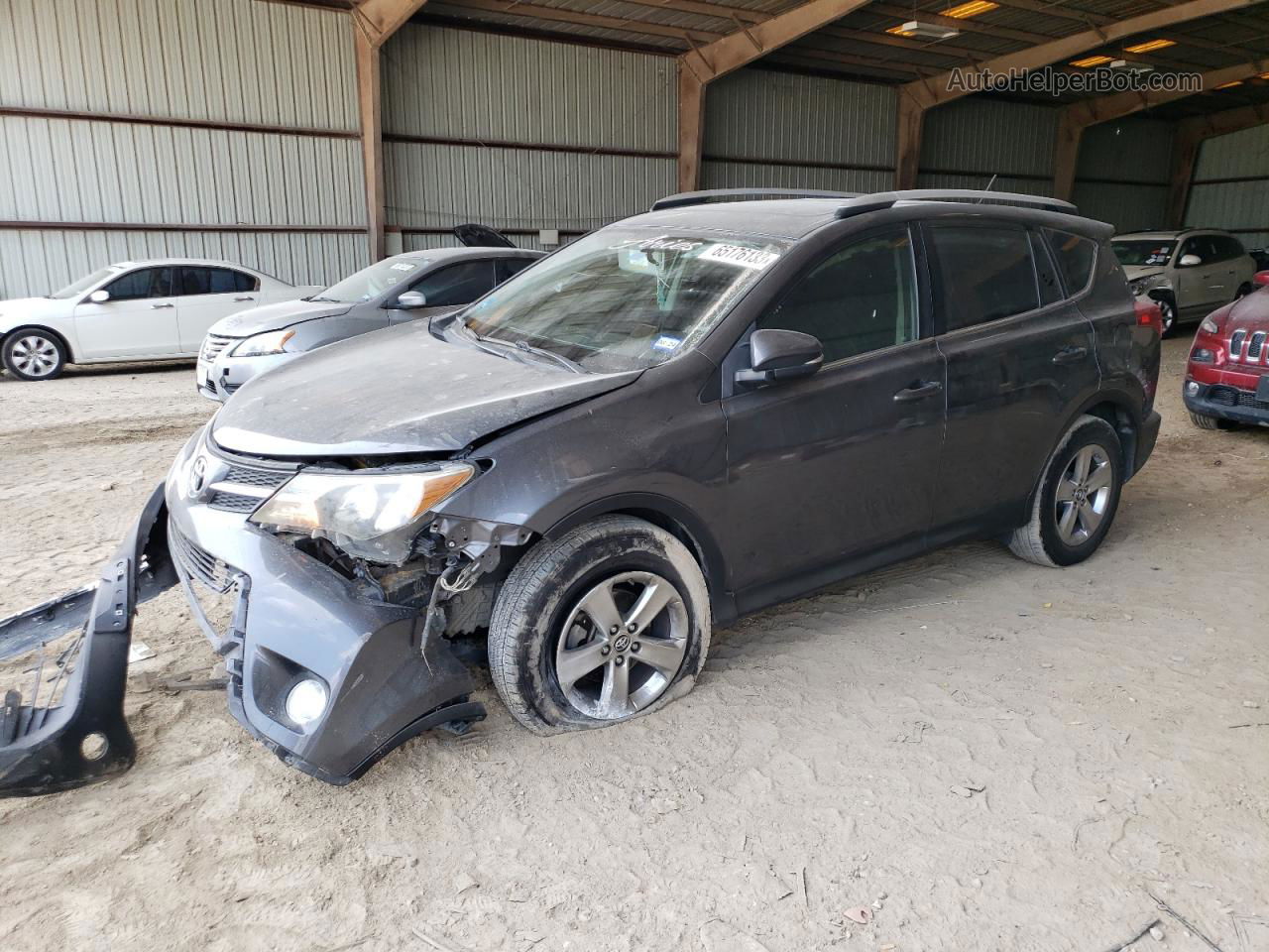 2015 Toyota Rav4 Xle Black vin: JTMWFREV9FD057378