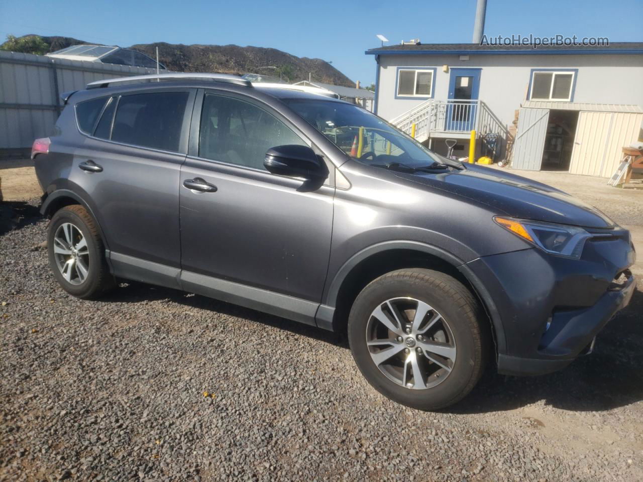 2016 Toyota Rav4 Xle Gray vin: JTMWFREVXGJ095138