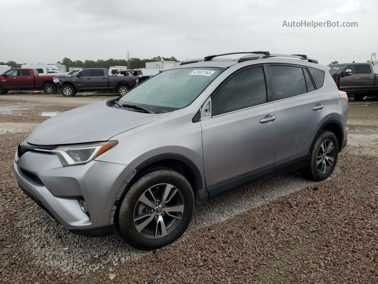 2018 Toyota Rav4 Adventure Серебряный vin: JTMWFREVXJD110811