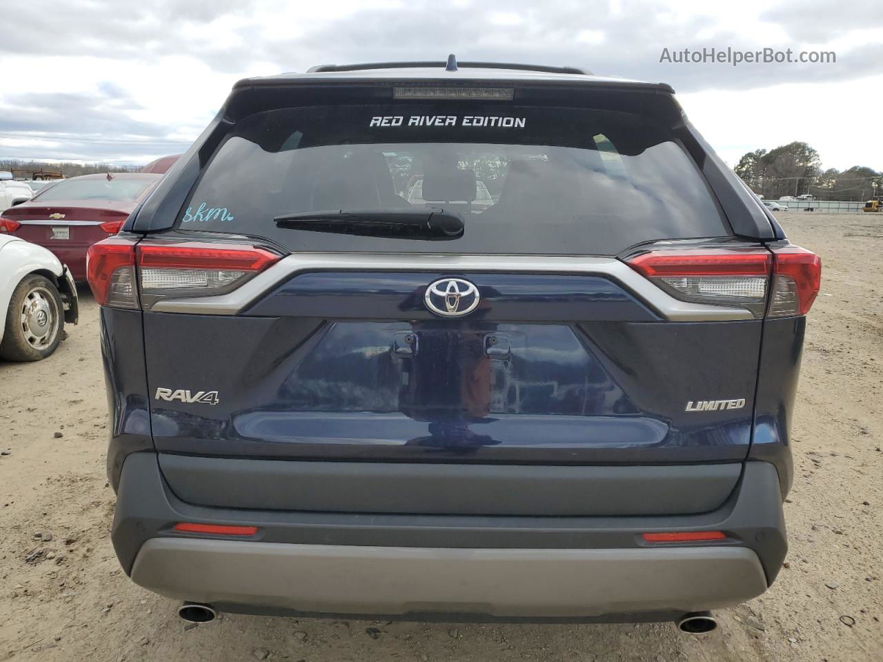 2019 Toyota Rav4 Limited Black vin: JTMY1RFV6KD038416