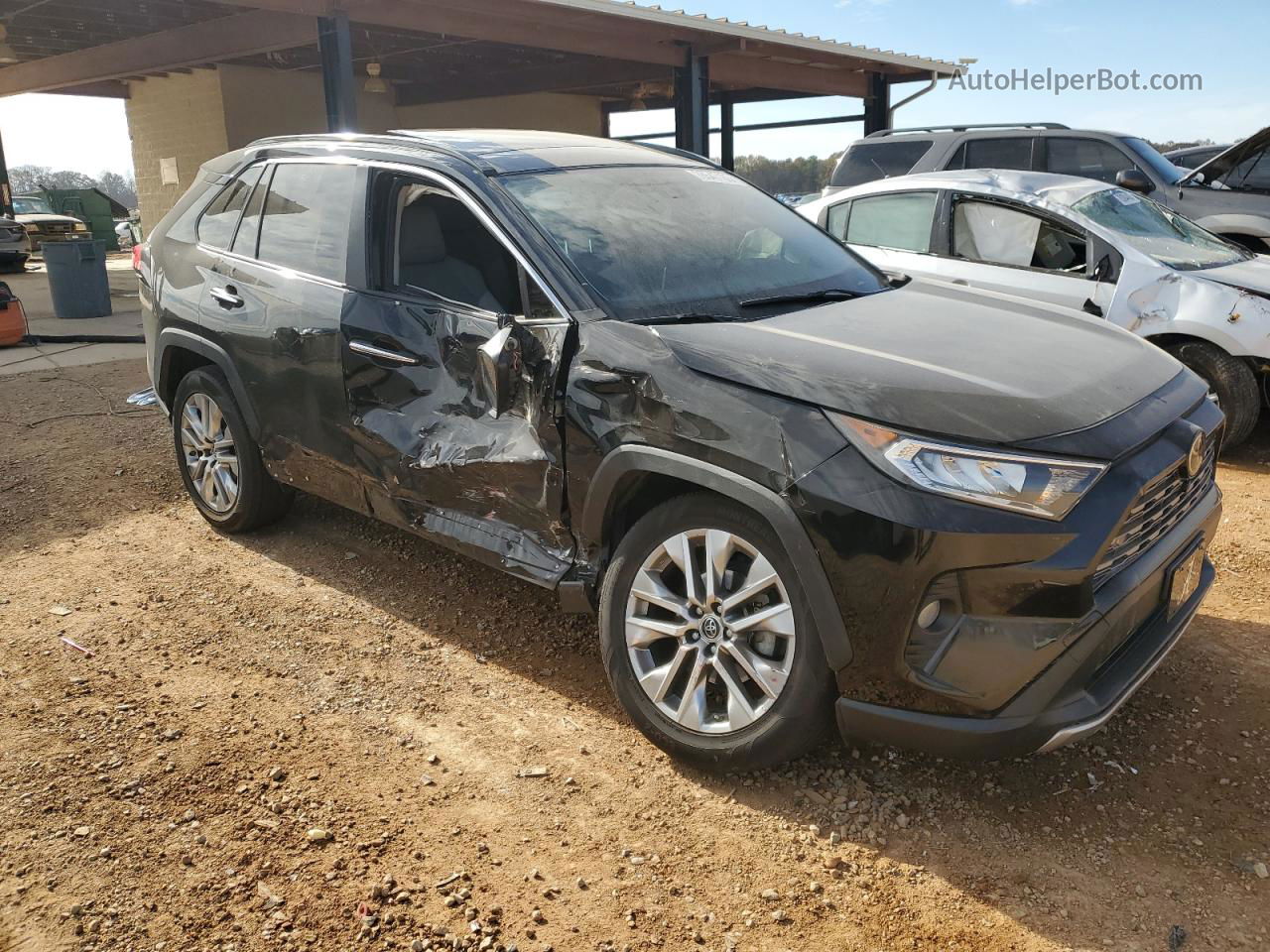 2019 Toyota Rav4 Limited Black vin: JTMY1RFV9KD516232