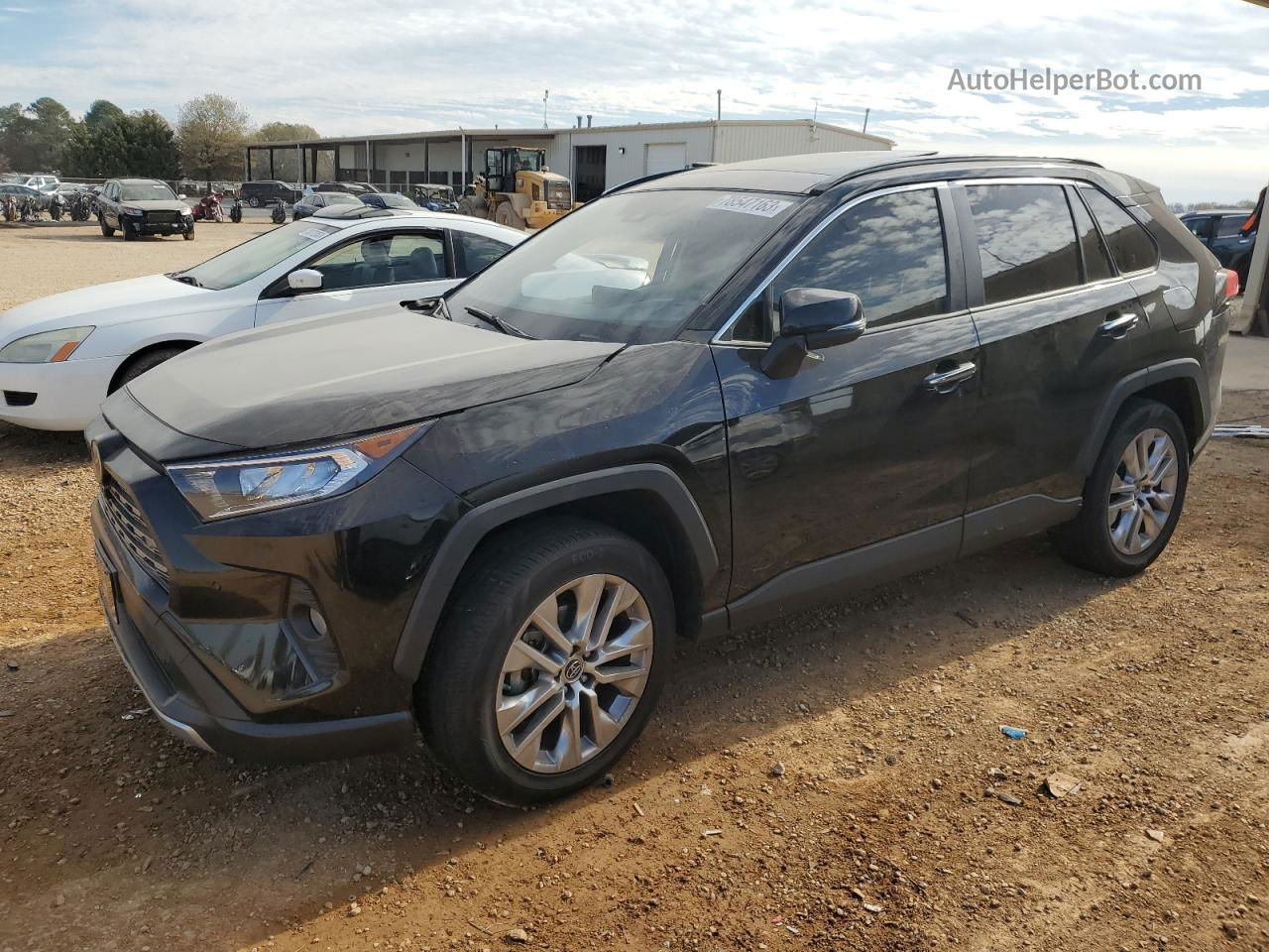 2019 Toyota Rav4 Limited Black vin: JTMY1RFV9KD516232