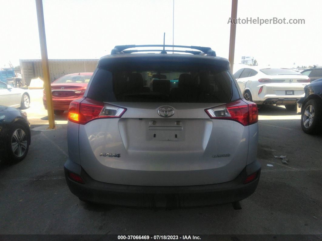 2015 Toyota Rav4 Limited Silver vin: JTMYFREV0FD053051