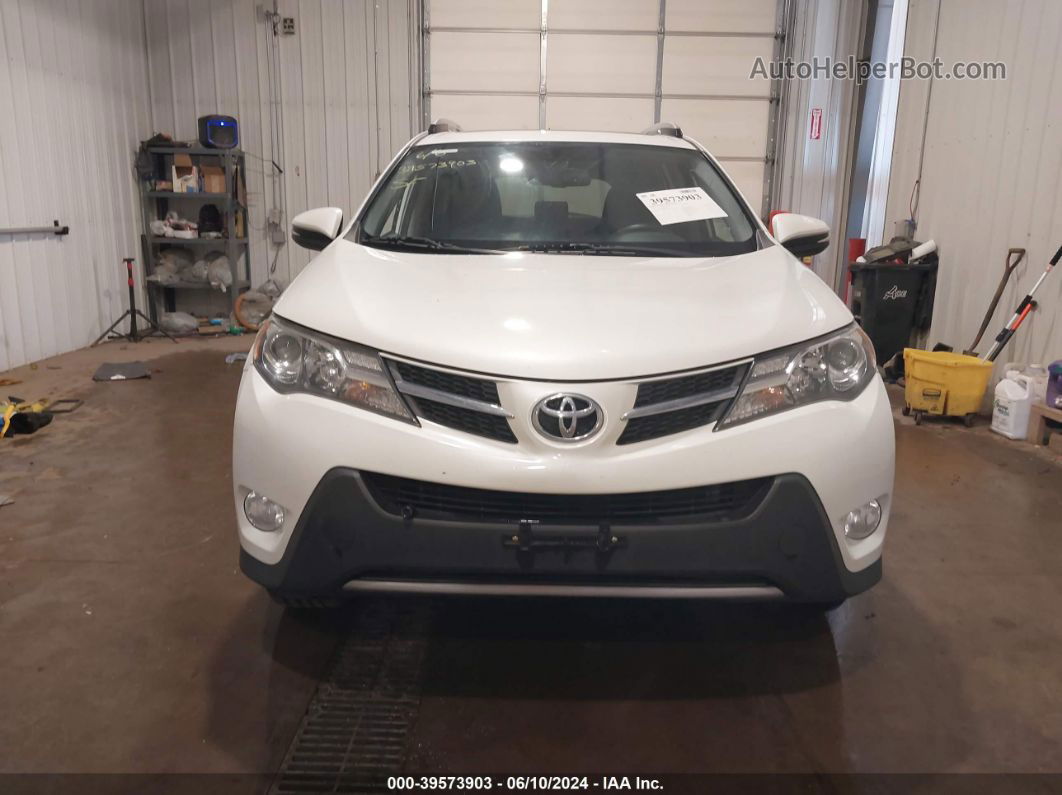 2015 Toyota Rav4 Limited Белый vin: JTMYFREV5FJ027837