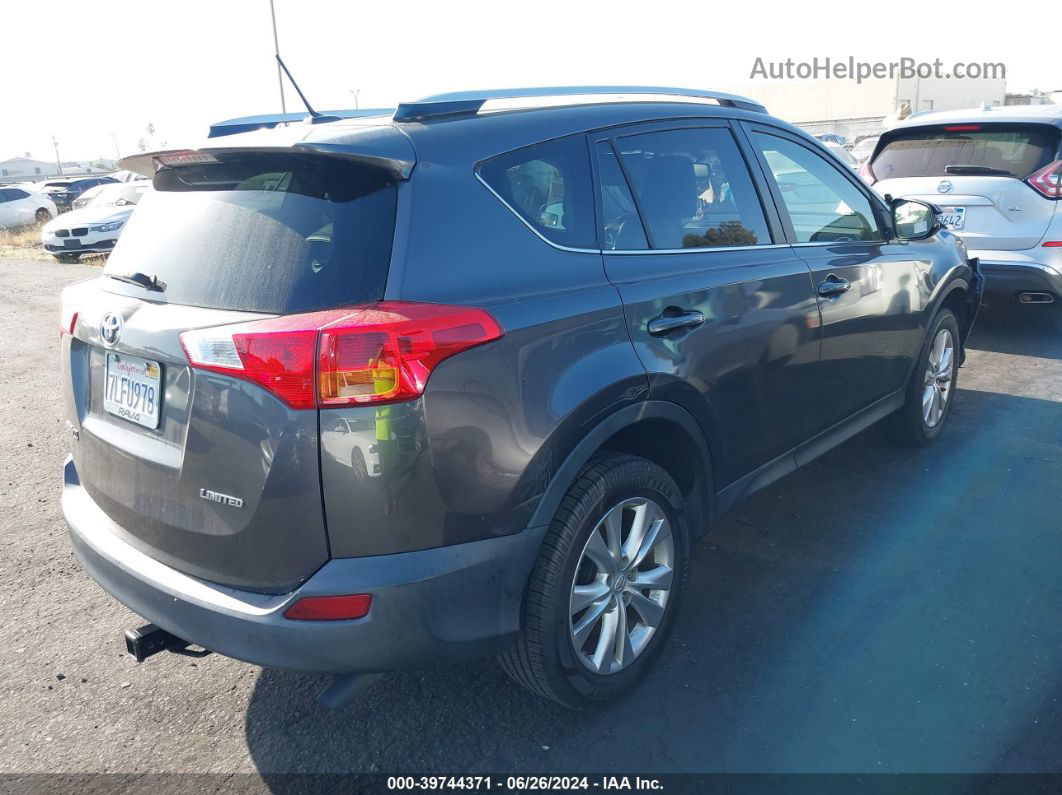 2015 Toyota Rav4 Limited Gray vin: JTMYFREV5FJ032441