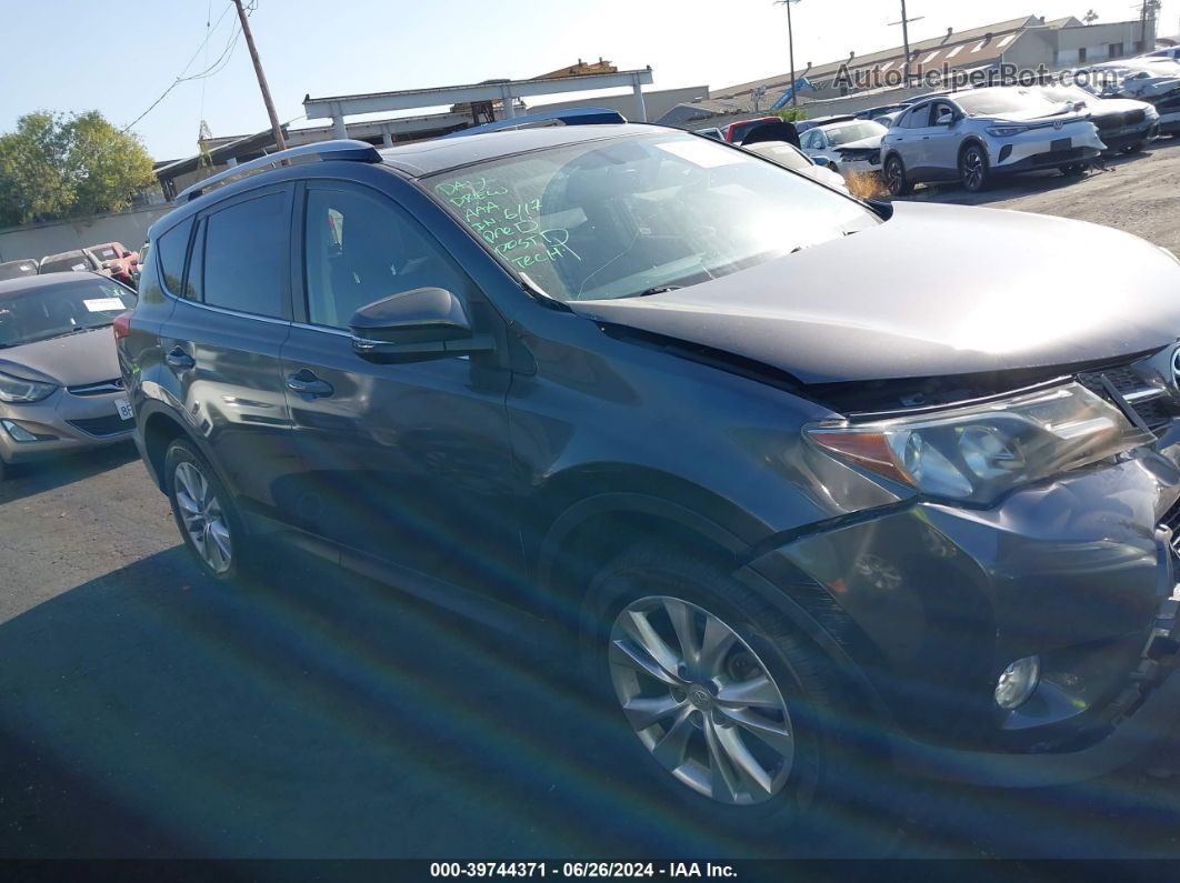 2015 Toyota Rav4 Limited Gray vin: JTMYFREV5FJ032441