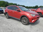 2017 Toyota Rav4 Limited Красный vin: JTMYFREV5HJ146247